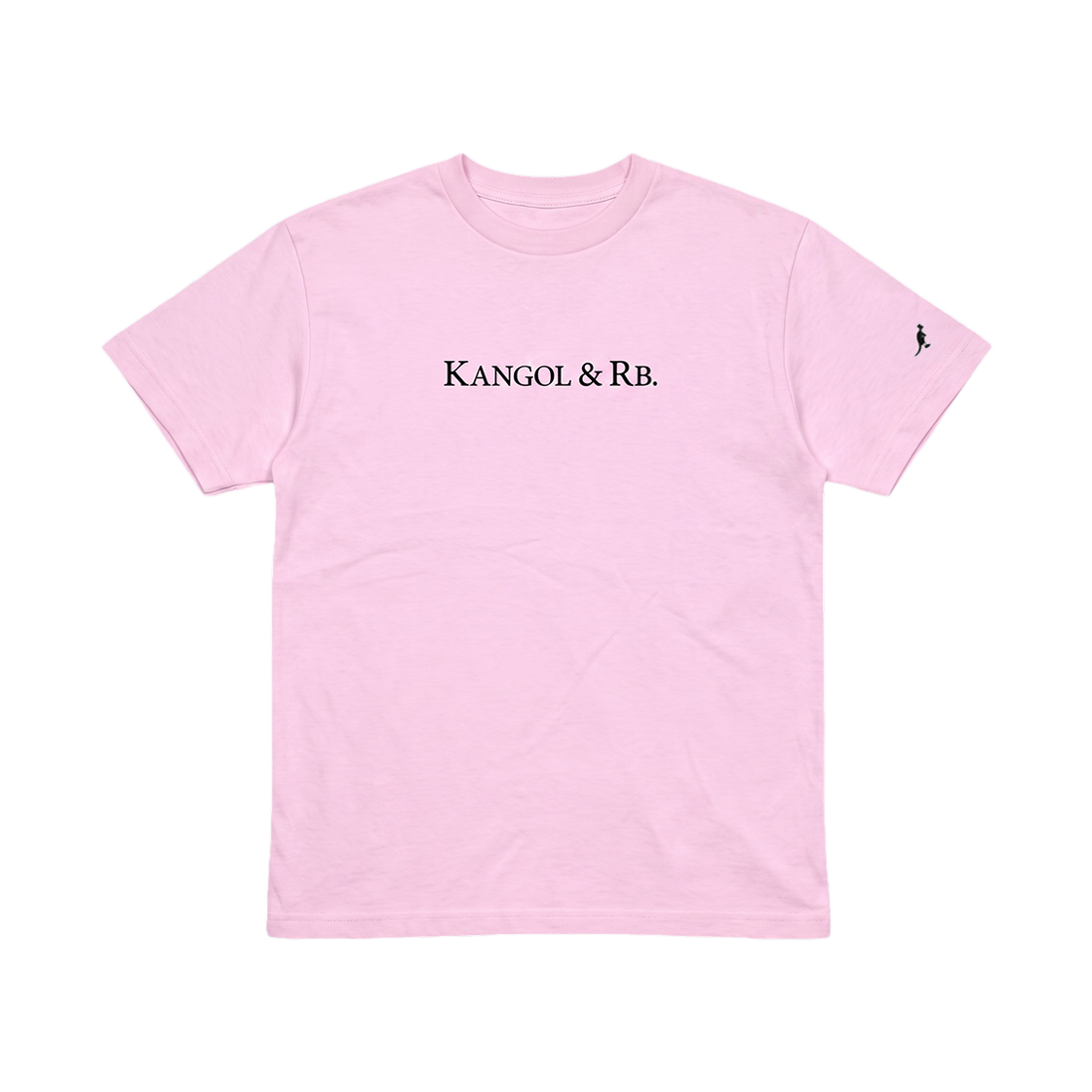 캉골 로고 숏슬리브 티셔츠 라이트 핑크(Kangol Logo Short Sleeve T-Shirt Light Pink)
