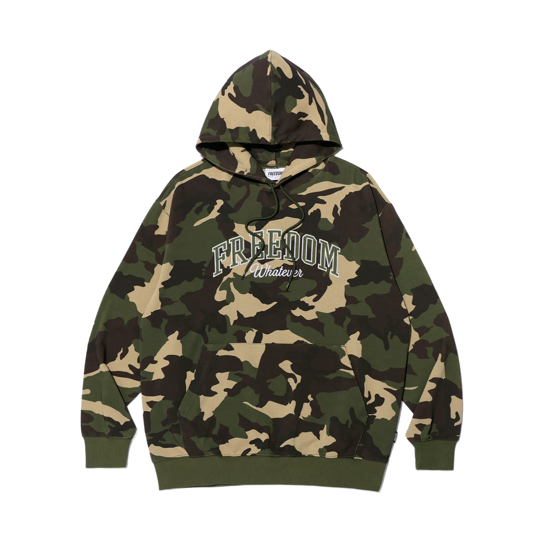 FD25FMHD0100CM FREEDOM Military Sweat Hoodie Camo