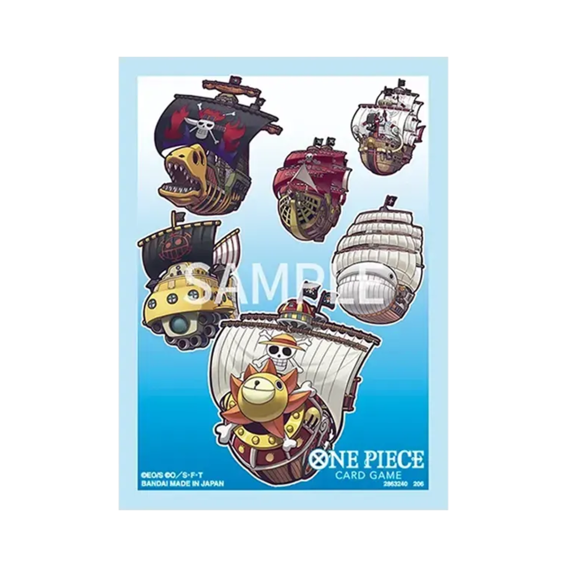 원피스 TCG 공식 카드 슬리브 리미티드 에디션 Vol.6 대선단 컬렉션(One Piece TCG Official Card Sleeve Limited Edition Vol.6 Large Ship Collection)