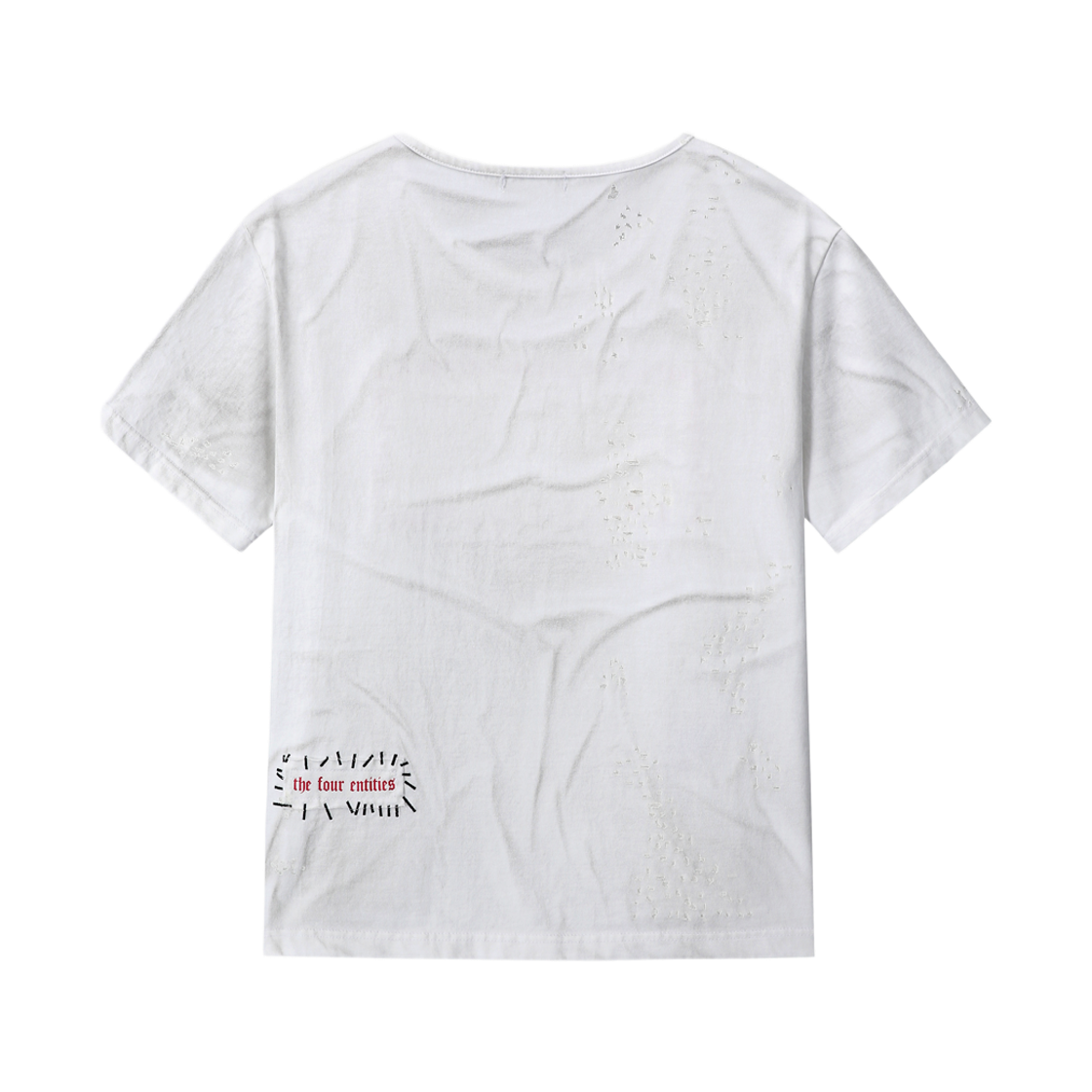 톤얼타이드 4대 존재 티셔츠 화이트(tornortied The Four Entities T-Shirt White) - 2
