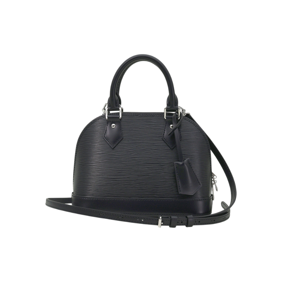 ITH5J2AHKLJE Louis Vuitton Black Epi Leather Alma BB 2-Way Bag