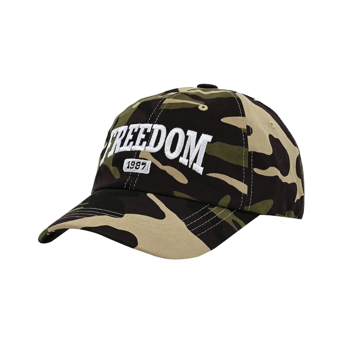프리덤 프리덤 1987 볼캡 라이트카모(FREEDOM FREEDOM 1987 Ball Cap Light Camo) - 1