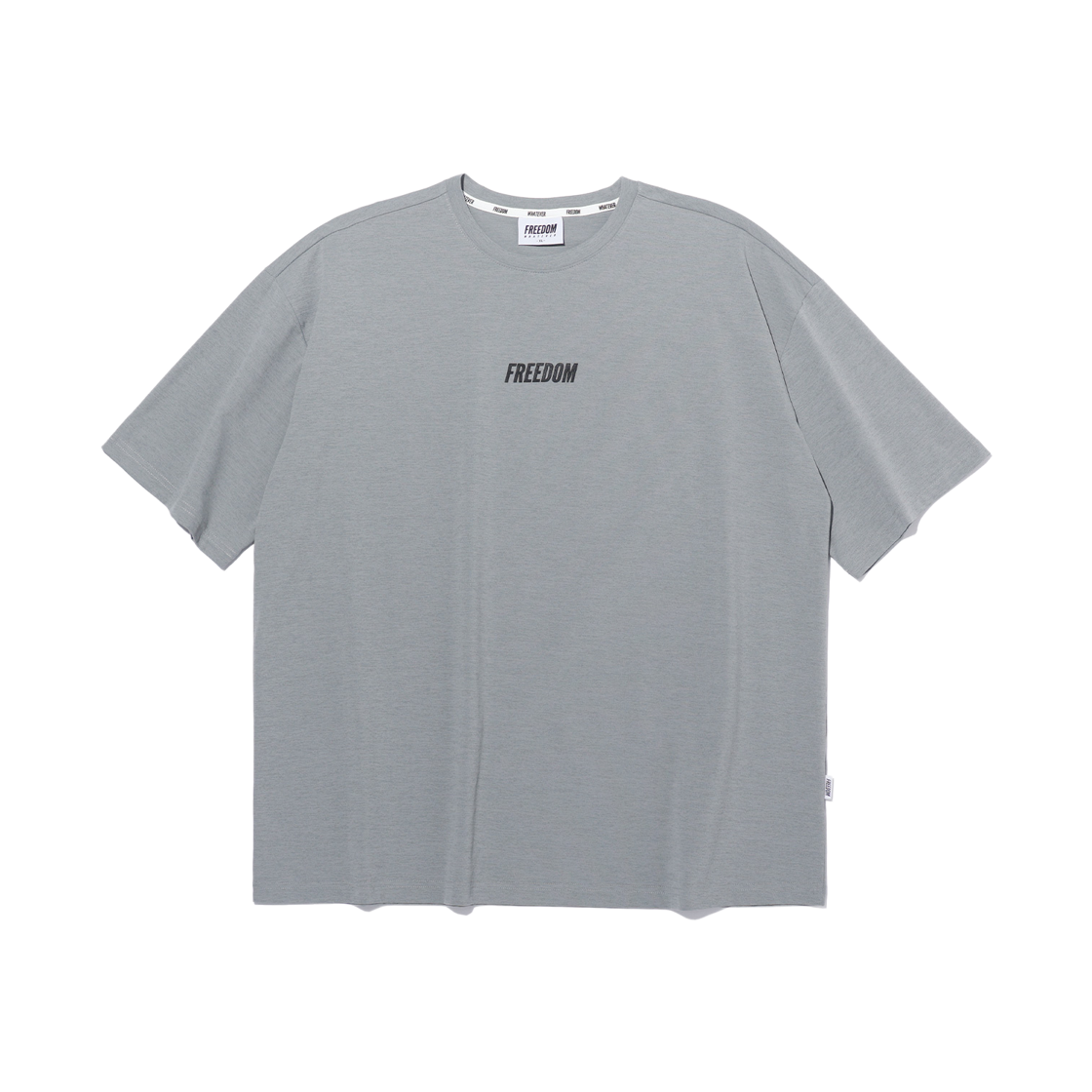 FD26MMTS0010GY FREEDOM Essential Overfit T-shirt Gray