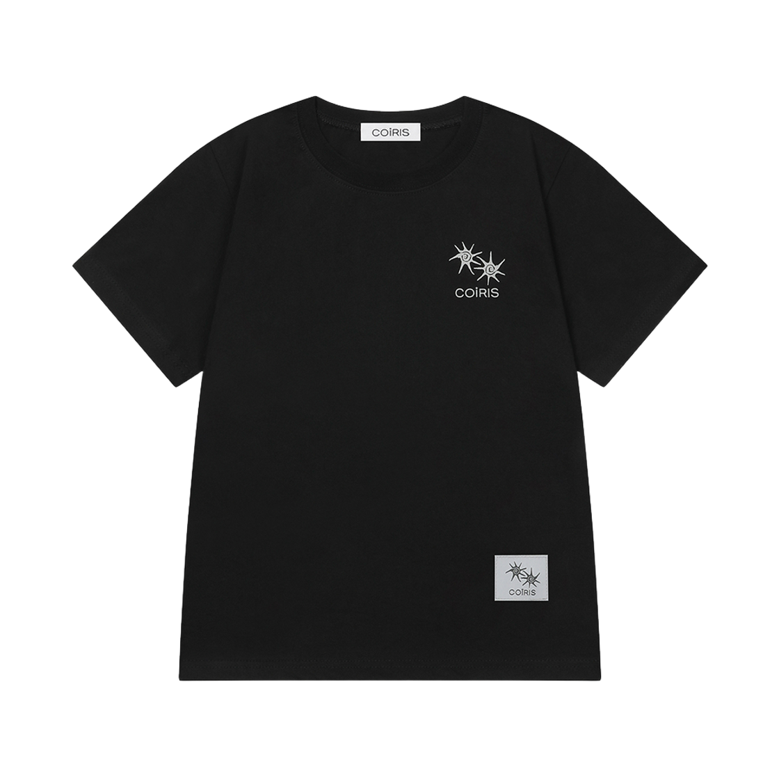 코이리스 드렌 백 더티 로고 반팔 티 블랙(Coiris Dren Back Dirty Logo Half T Black) - 2