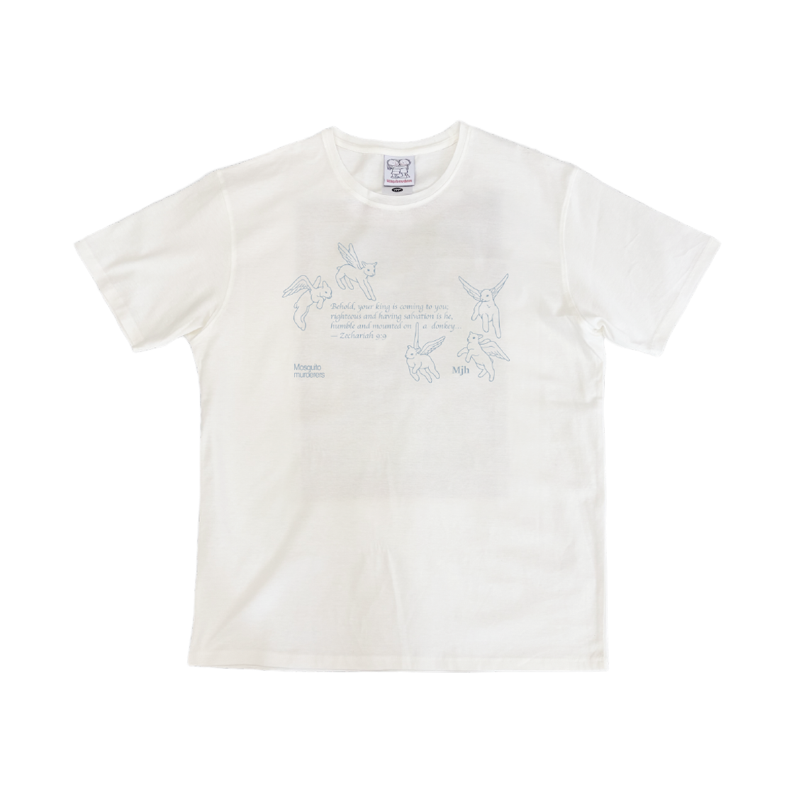 9606244 Mosquito Murderers Jerusalem T-Shirt -White