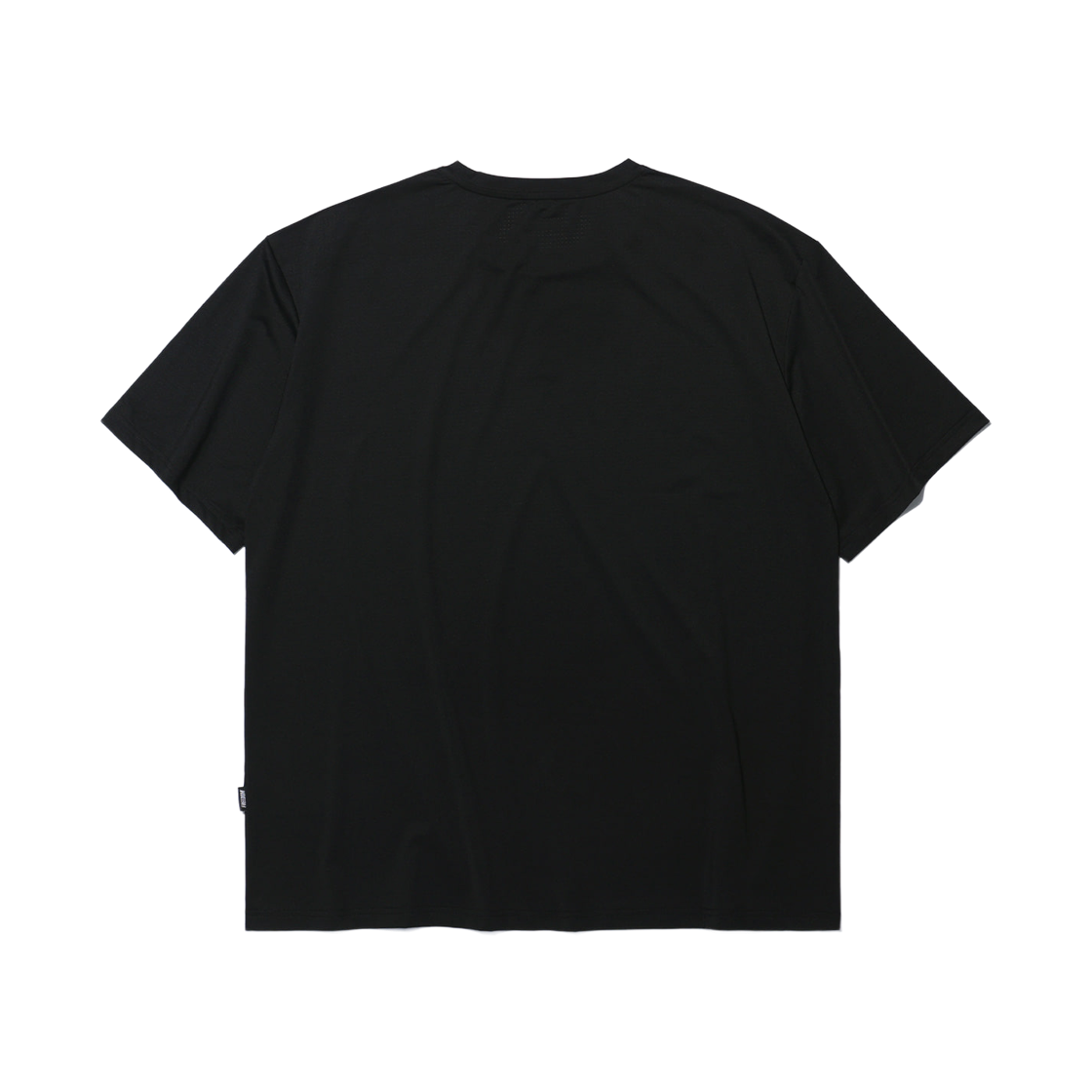 프리덤 스퀘어 메쉬 세미오버핏 티셔츠 블랙(FREEDOM Square Mesh Semi-Overfit T-shirt Black) - 2