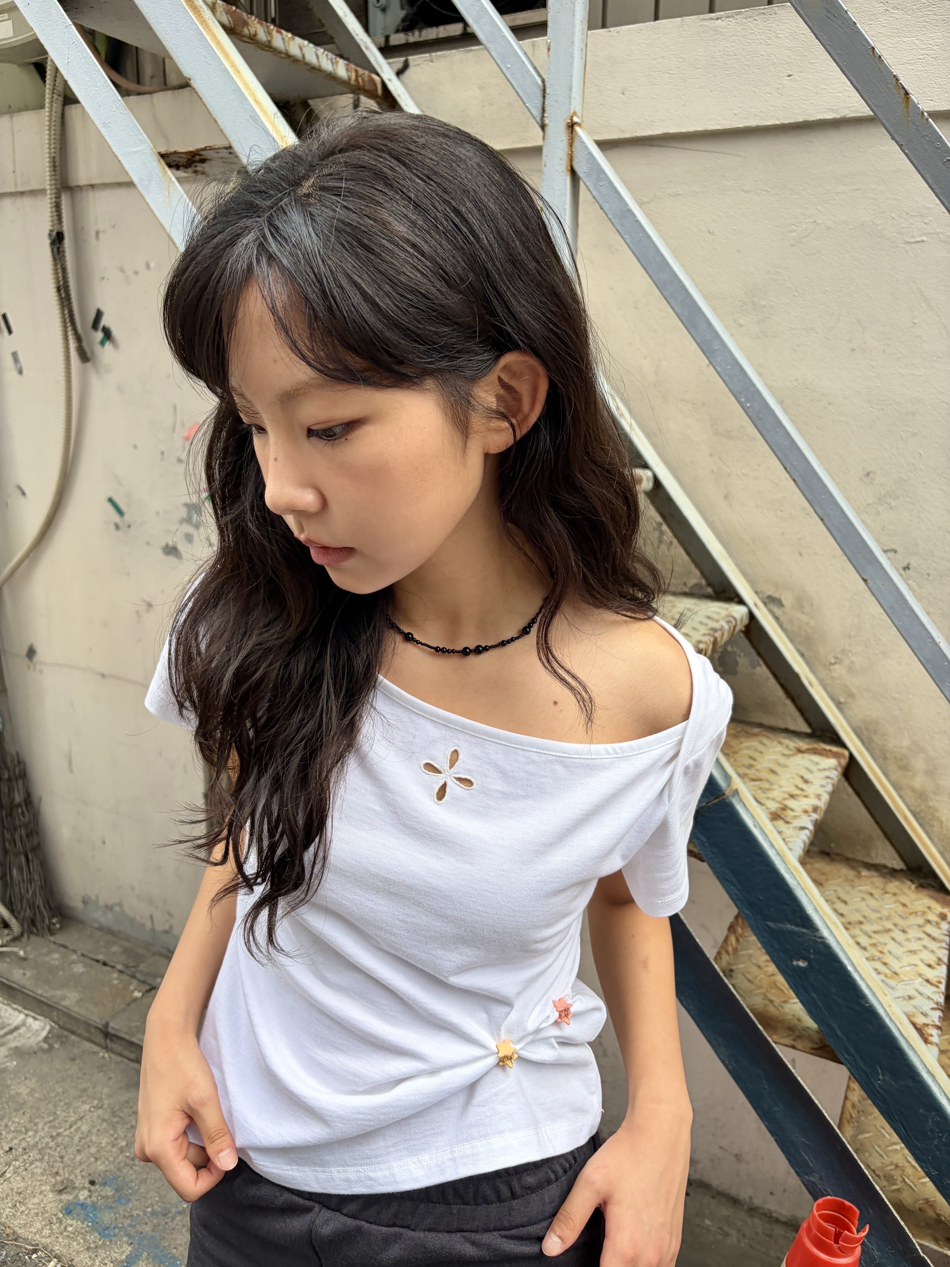 Riomeu Onyx Harmony Necklace 착용 스타일 - 8