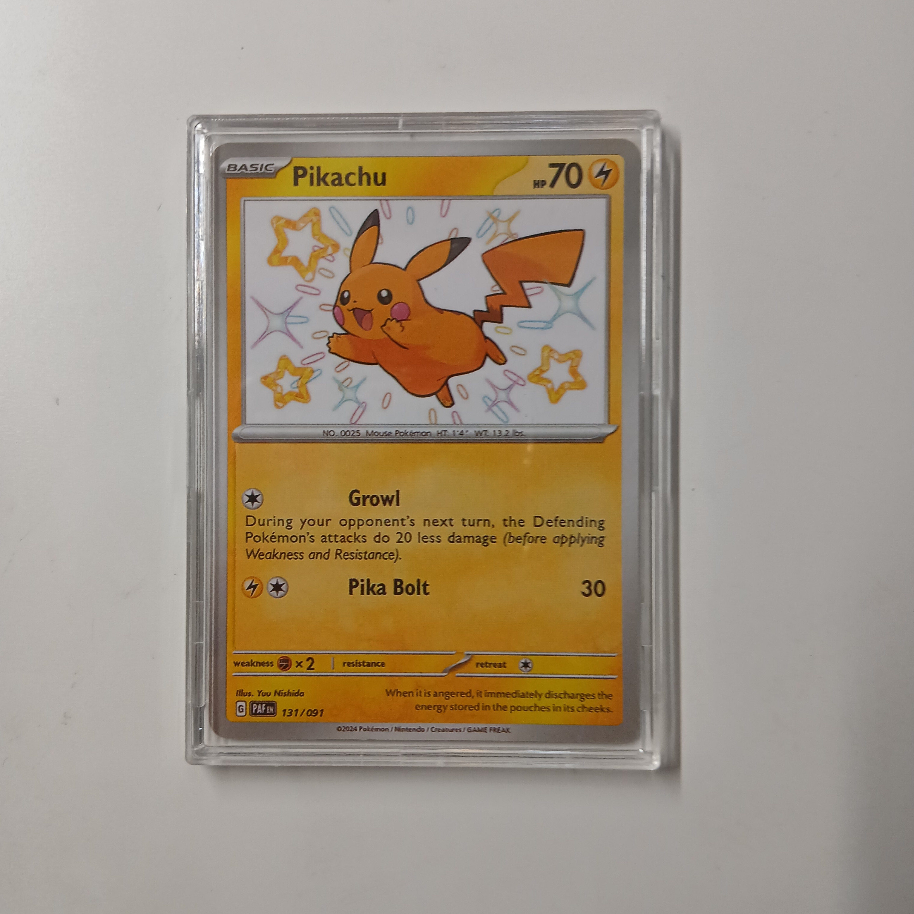 Pokemon TCG Pikachu S Shiny Treasure ex (Japanese Ver.) 착용 스타일