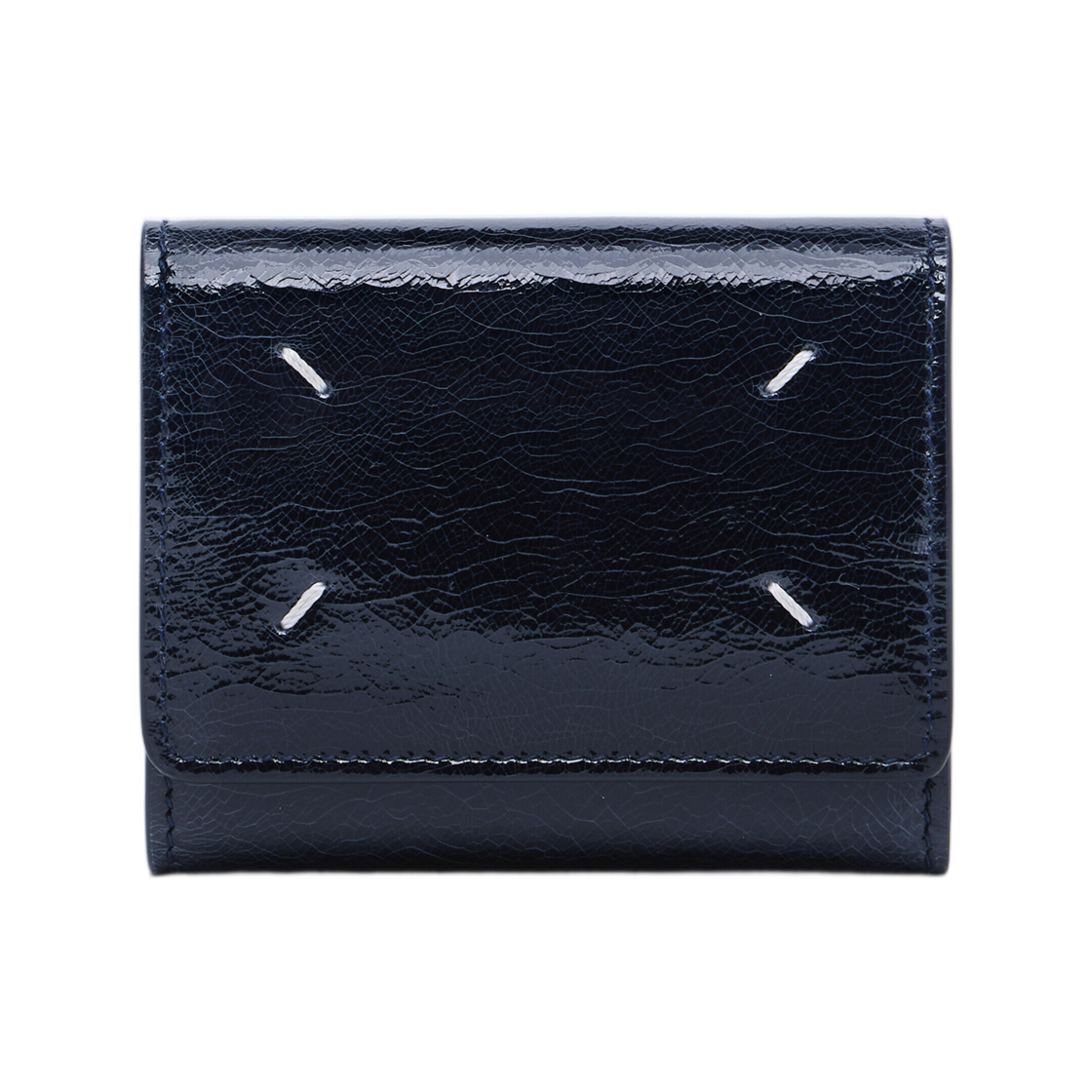SA3UI0010P9227HB659 Maison Margiela Four Stitches Wallet Navy Blue