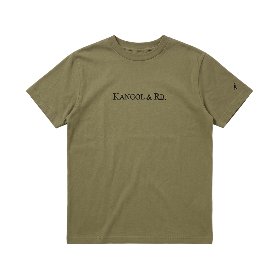 캉골 로고 숏슬리브 티셔츠 라이트 올리브(Kangol Logo Short Sleeve T-Shirt Light Olive)