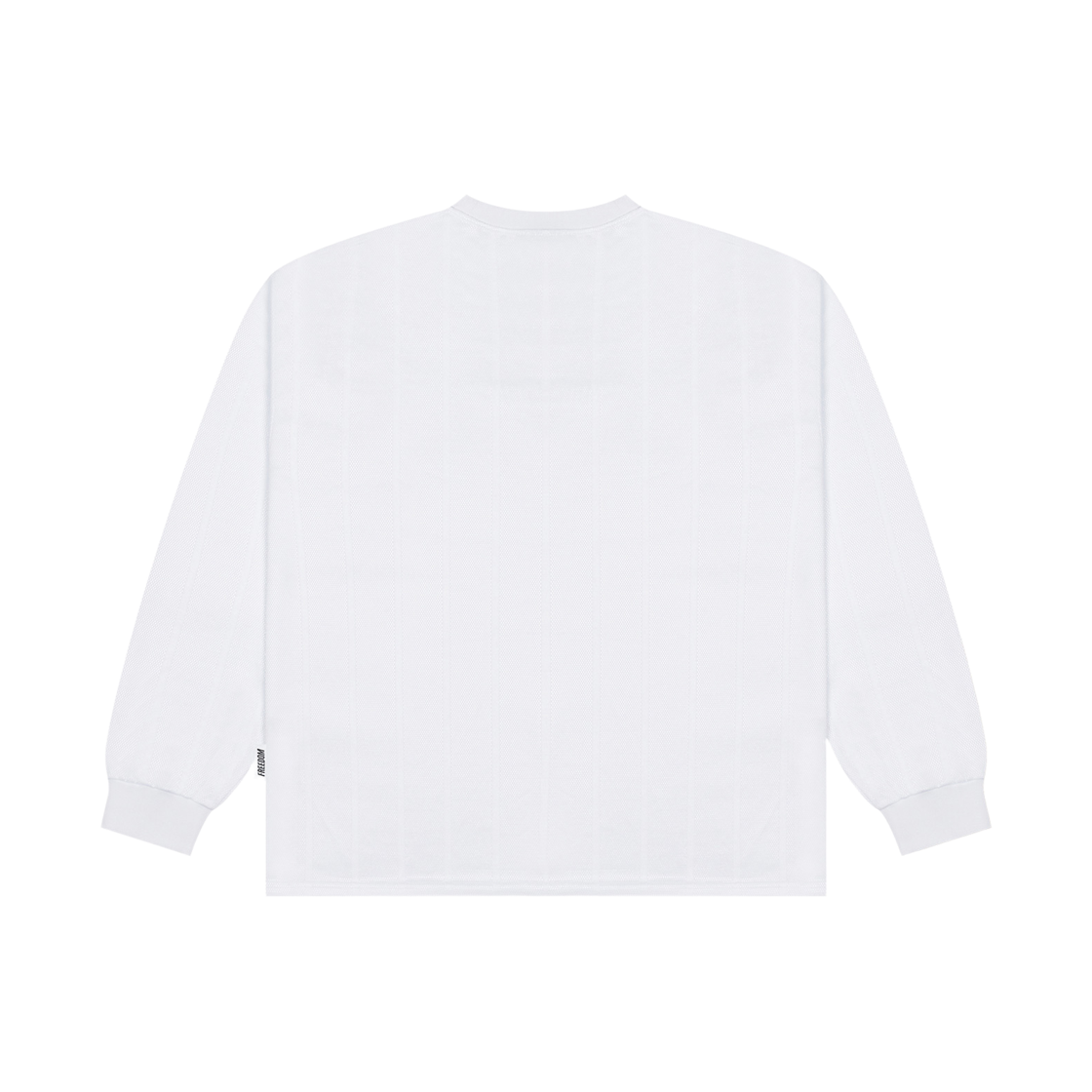프리덤 프리덤 로고 코팅 메쉬 롱 슬리브 화이트(FREEDOM FREEDOM Logo Coating Mesh Long Sleeve White) - 2