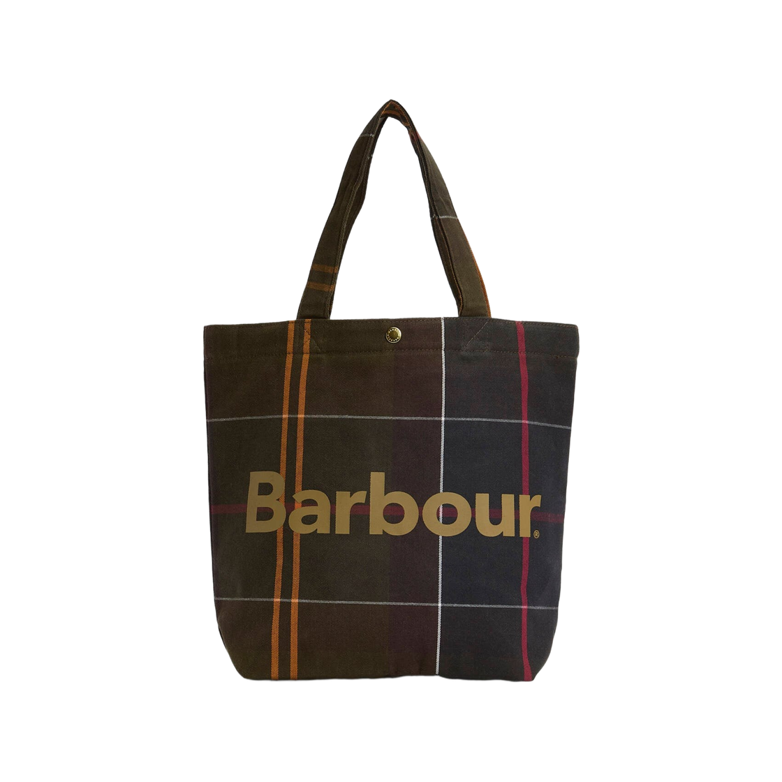 바버 미니 텔필드 타탄 토트백 클래식 타탄(Barbour Mini Telfield Tartan Tote Bag Classic Tartan) - 1
