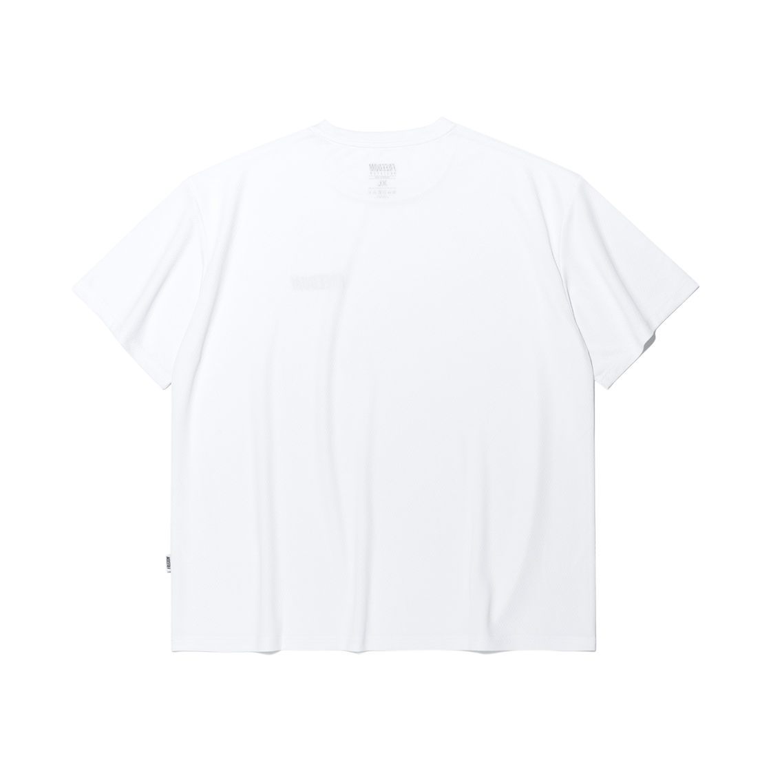 프리덤 에어메쉬 세미오버핏 티셔츠 화이트(FREEDOM Air Mesh Semi-Overfit T-shirt White) - 2