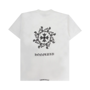 Chrome Hearts Spiral Logo T-Shirt  White - Honolulu Exclusive