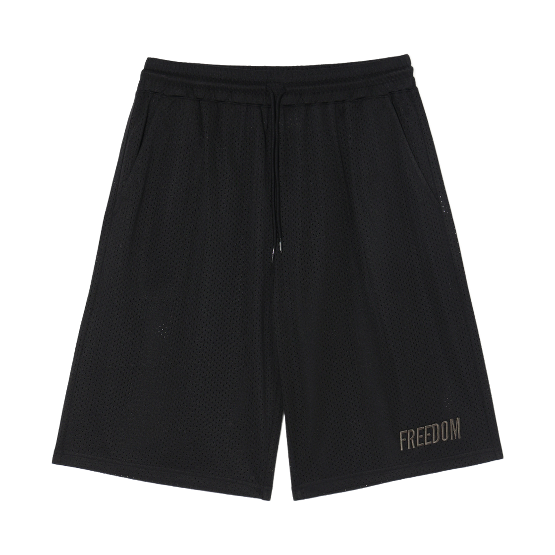 프리덤 베이직 메쉬 버뮤다 쇼츠 블랙(FREEDOM Basic Mesh Bermuda Shorts Black)