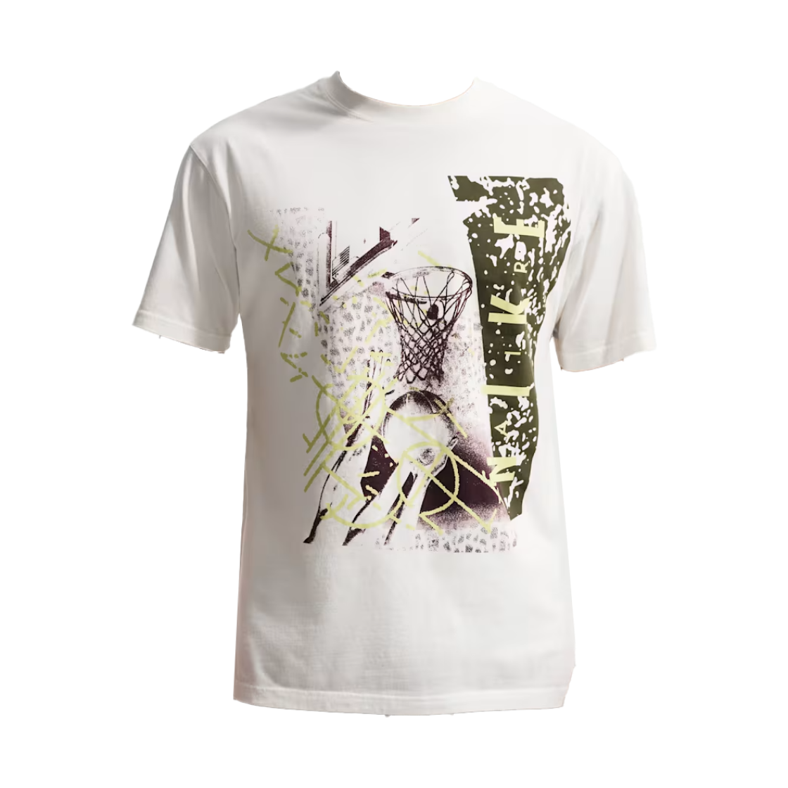 나이키 베스킷볼 티셔츠 세일 - 아시아(Nike Basketball T-Shirt Sail - Asia)