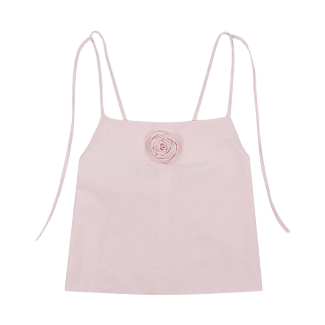 뮈르뮈르 포비 린넨 로즈 뷔스티에 핑크(MURMURE Poby Linen Rose Bustier Pink)