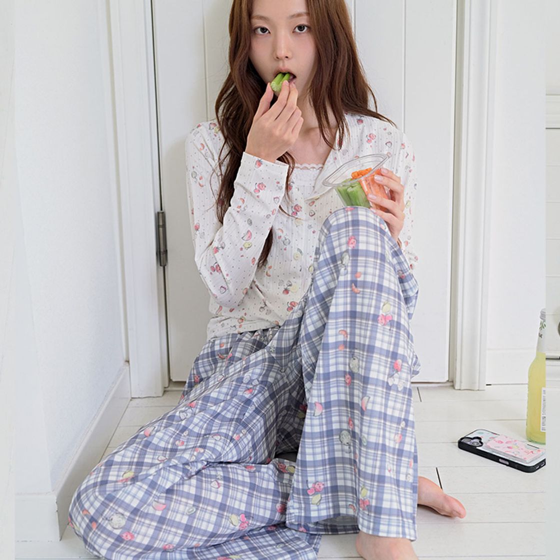 뮤즈무드 화채 와이드 밴딩 팬츠(Musemood Hwachae Wide Pants) - 2