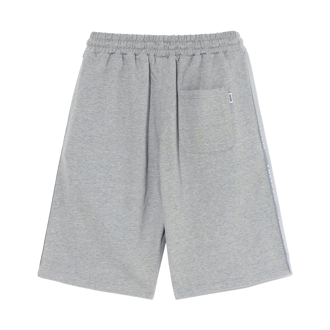 프리덤 프리덤 레터링 버뮤다 코튼 쇼츠 그레이(FREEDOM Freedom Lettering Bermuda Cotton Shorts Gray) - 2