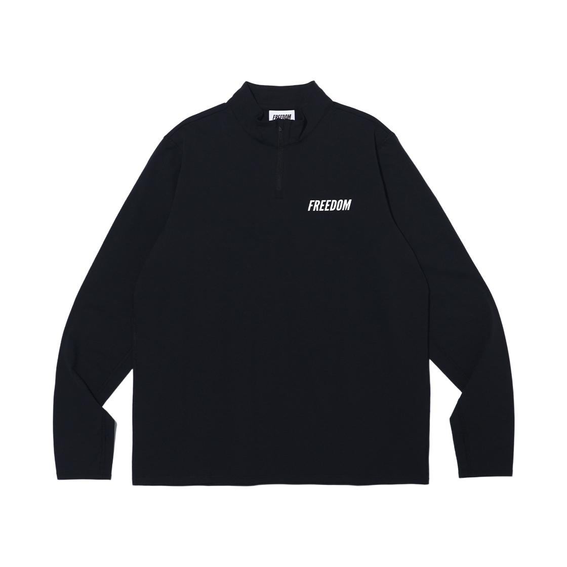 FD26LMHP0130BK FREEDOM Essential Active Half-Zip Black