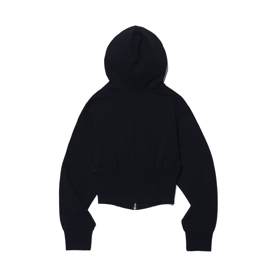 프리덤 코르셋 슬림 후드집업 블랙(FREEDOM Corset Slim Hood Zip-up Black) - 2