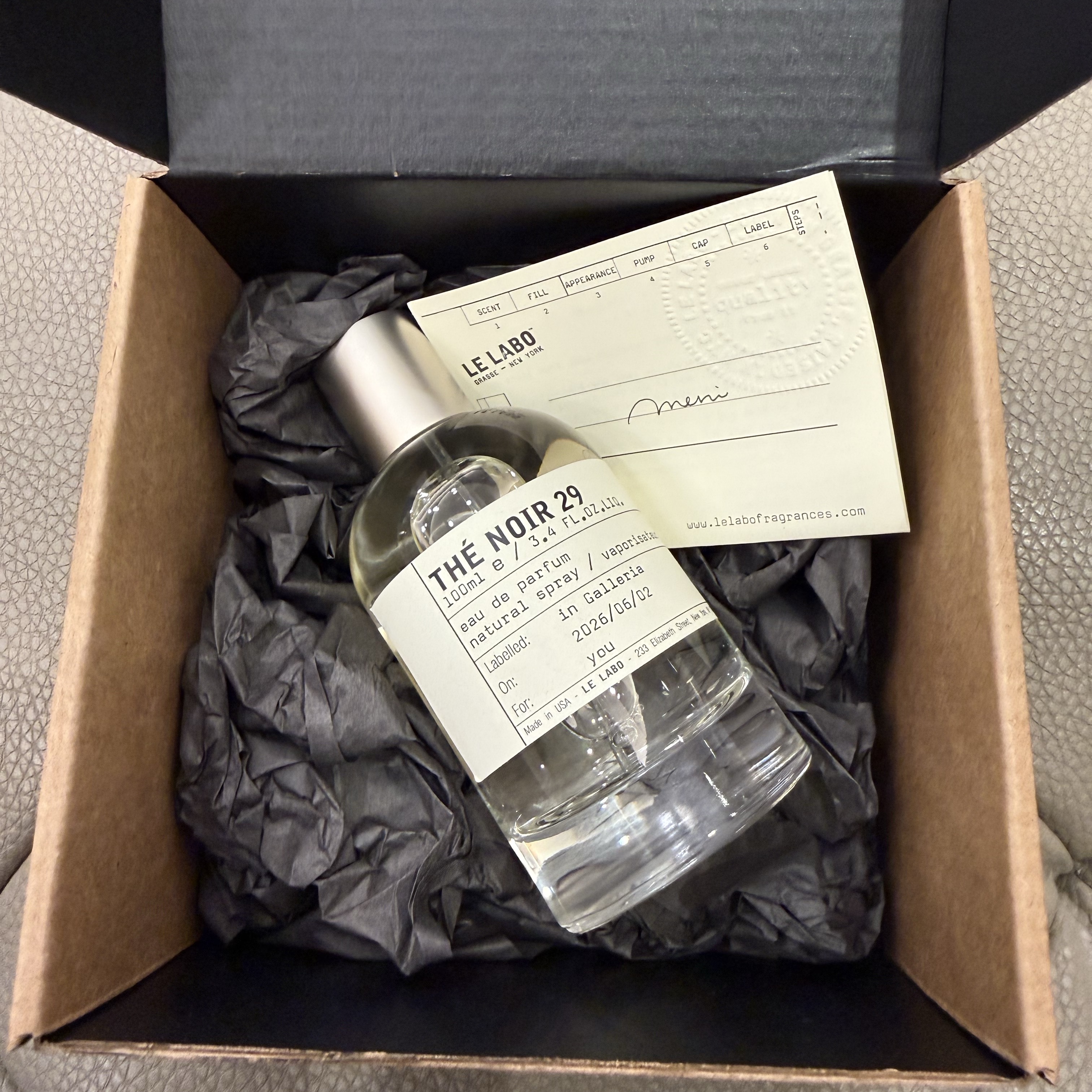 Le Labo The Noir 29 Eau De Parfum 100ml, Le Labo Another 13 Eau De Parfum 100ml 착용 스타일 - 4