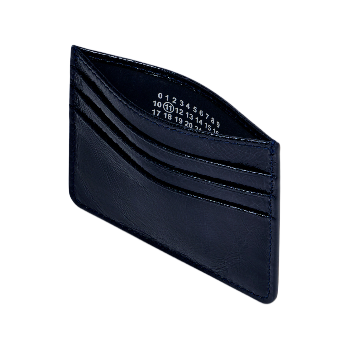 메종 마르지엘라 포 스티치 카드 홀더 네이비 블루(Maison Margiela Four Stitches Card Holder Navy Blue) - 2