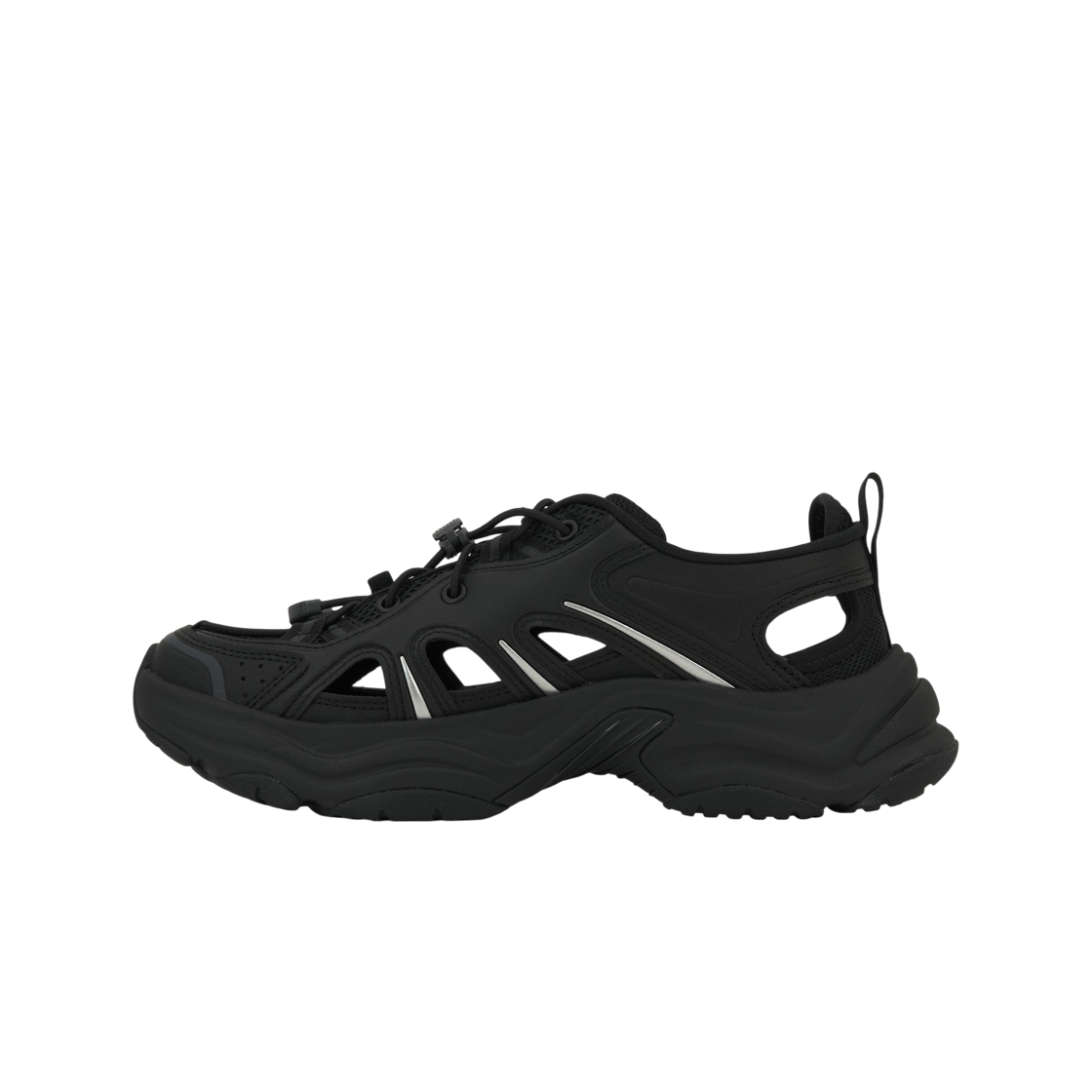 아디다스 XLG 핀 펄스 샌들 코어 블랙 그레이 식스(Adidas XLG Fin Pulse Sandal Core Black Grey Six) - 3