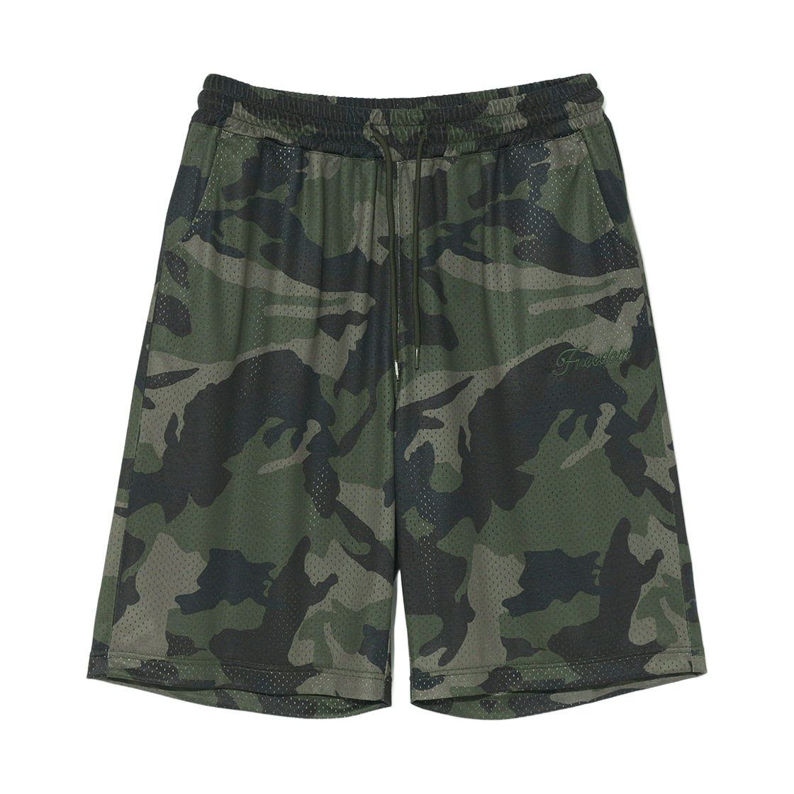 FD26MMST037DCM FREEDOM Basic Mesh Bermuda Shorts Deep Camo