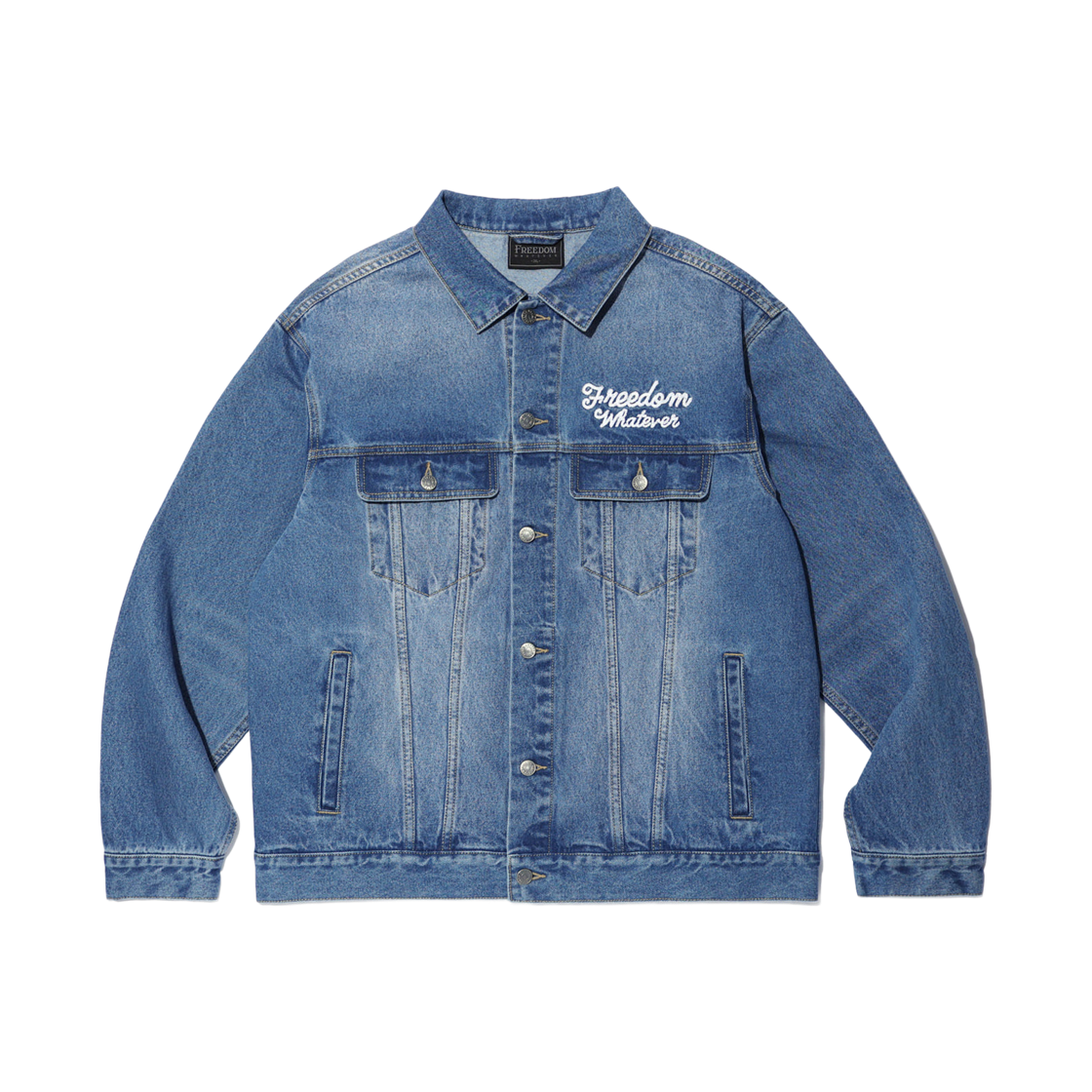 프리덤 ITO 데님 자켓 블루(FREEDOM ITO Denim Jacket Blue)