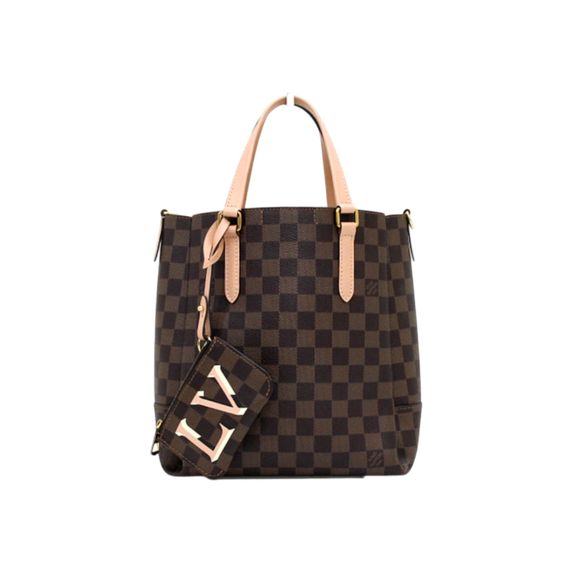 ITQONHUWKIKF Louis Vuitton Damier Ebene Belmont PM Tote & Shoulder Bag