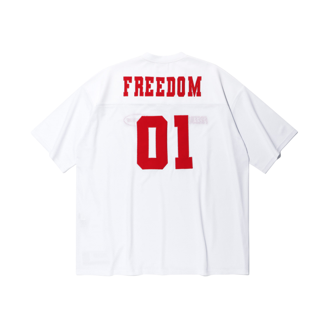 FD23MMTS2090WH FREEDOM FREEDOM Mesh Rugby Jersey White