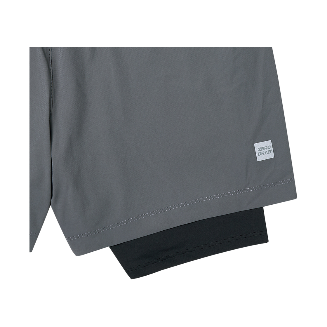 제로드랙 타이탄 코어 쇼츠 5" 라이너 스톤그레이(ZERODRAG Titan Core Short 5" liner StoneGray) - 3
