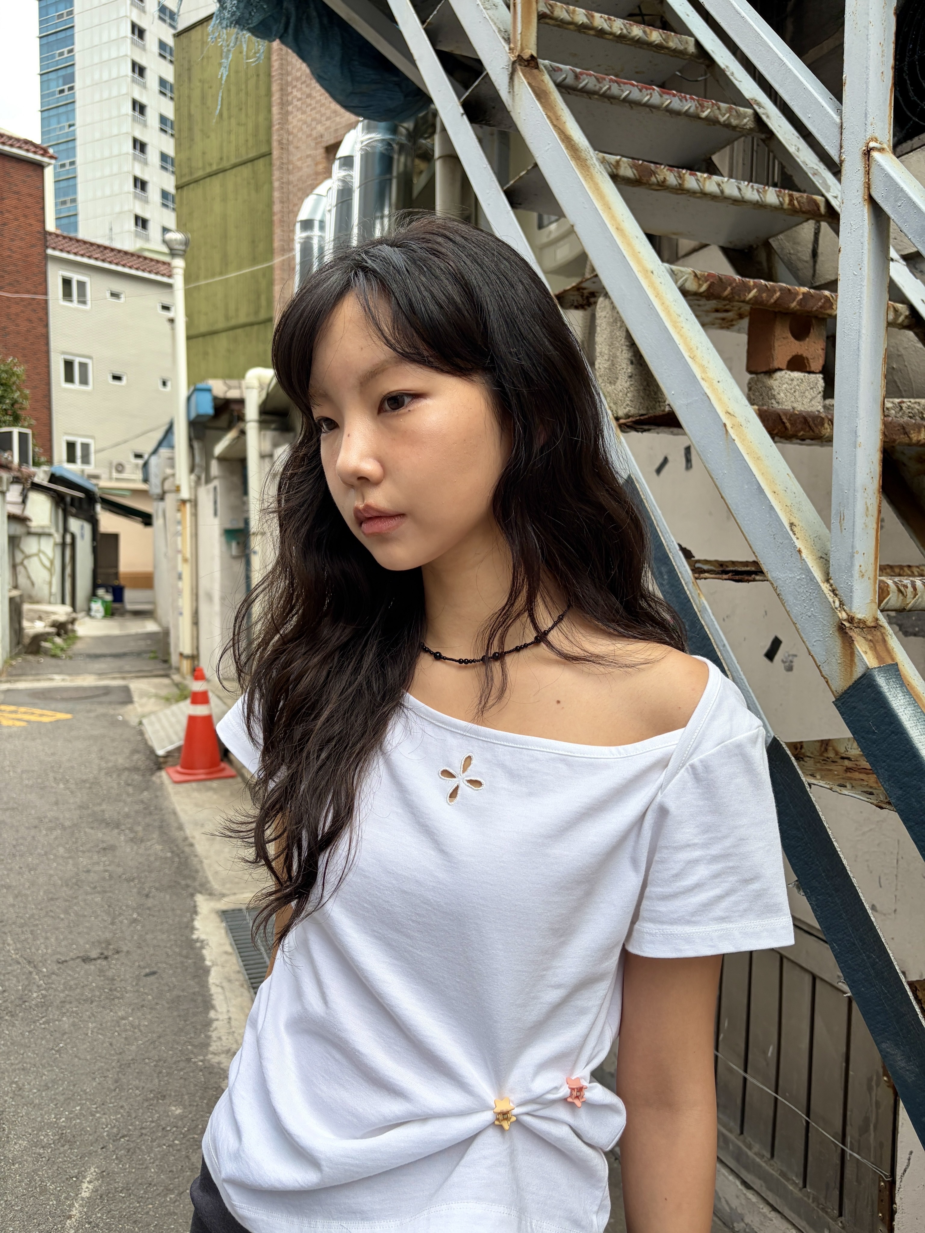 Riomeu Onyx Harmony Necklace 착용 스타일 - 7