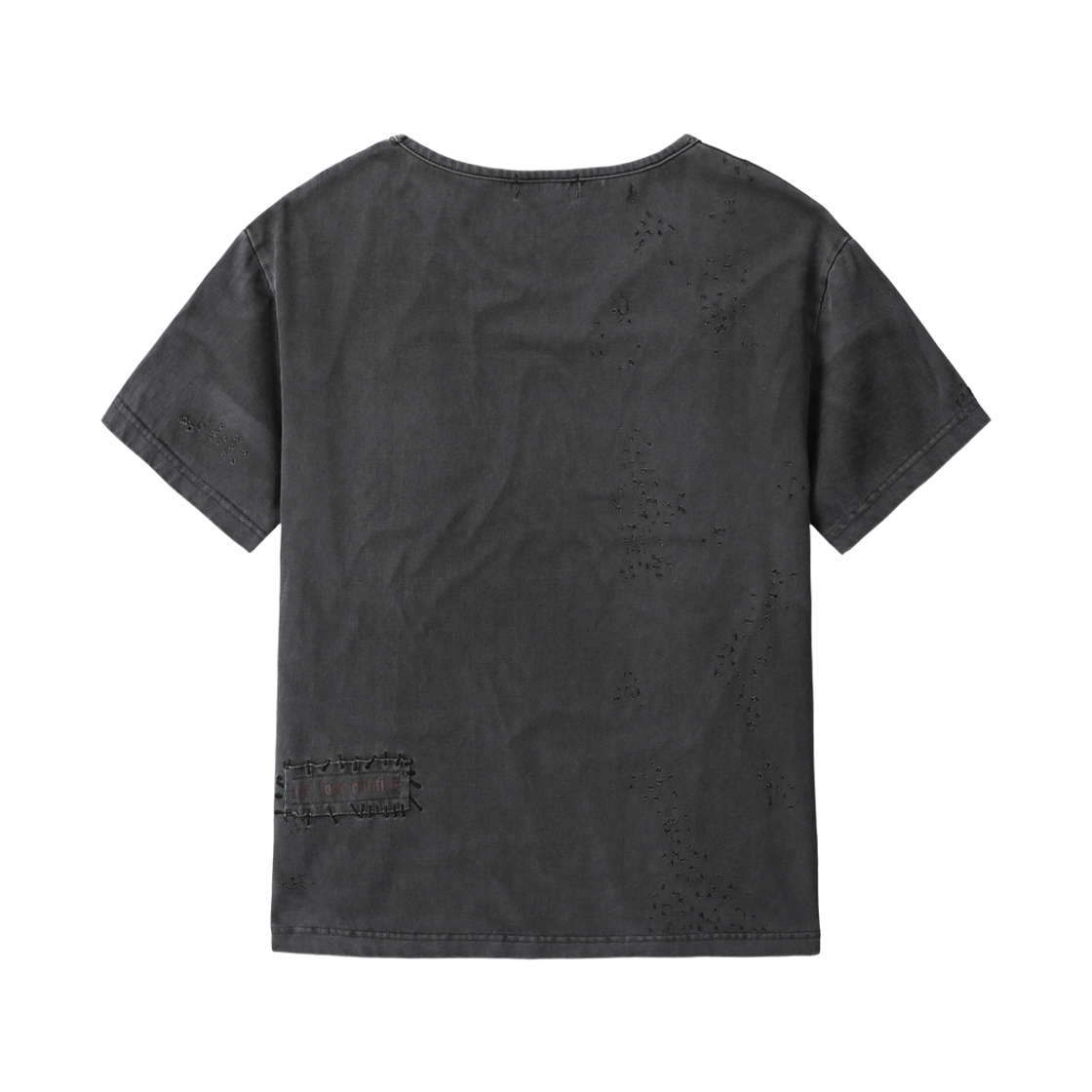 톤얼타이드 4대 존재 티셔츠 차콜 블랙(tornortied The Four Entities T-Shirt Charcoal Black) - 2