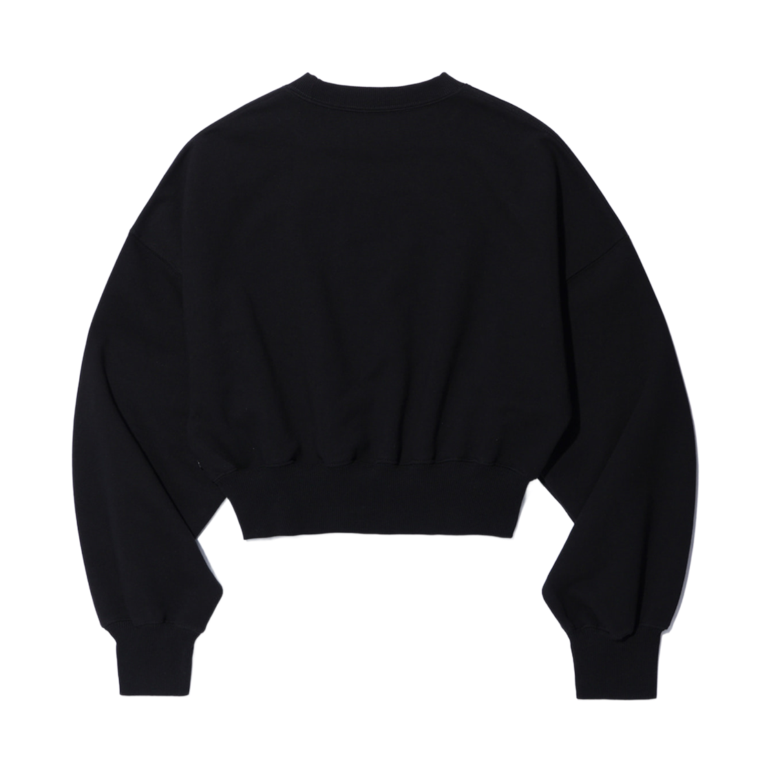 프리덤 우먼스 피셔 로고 크롭 스웨트 셔츠 블랙(FREEDOM Womens Fissure Logo Crop Sweatshirts Black) - 2