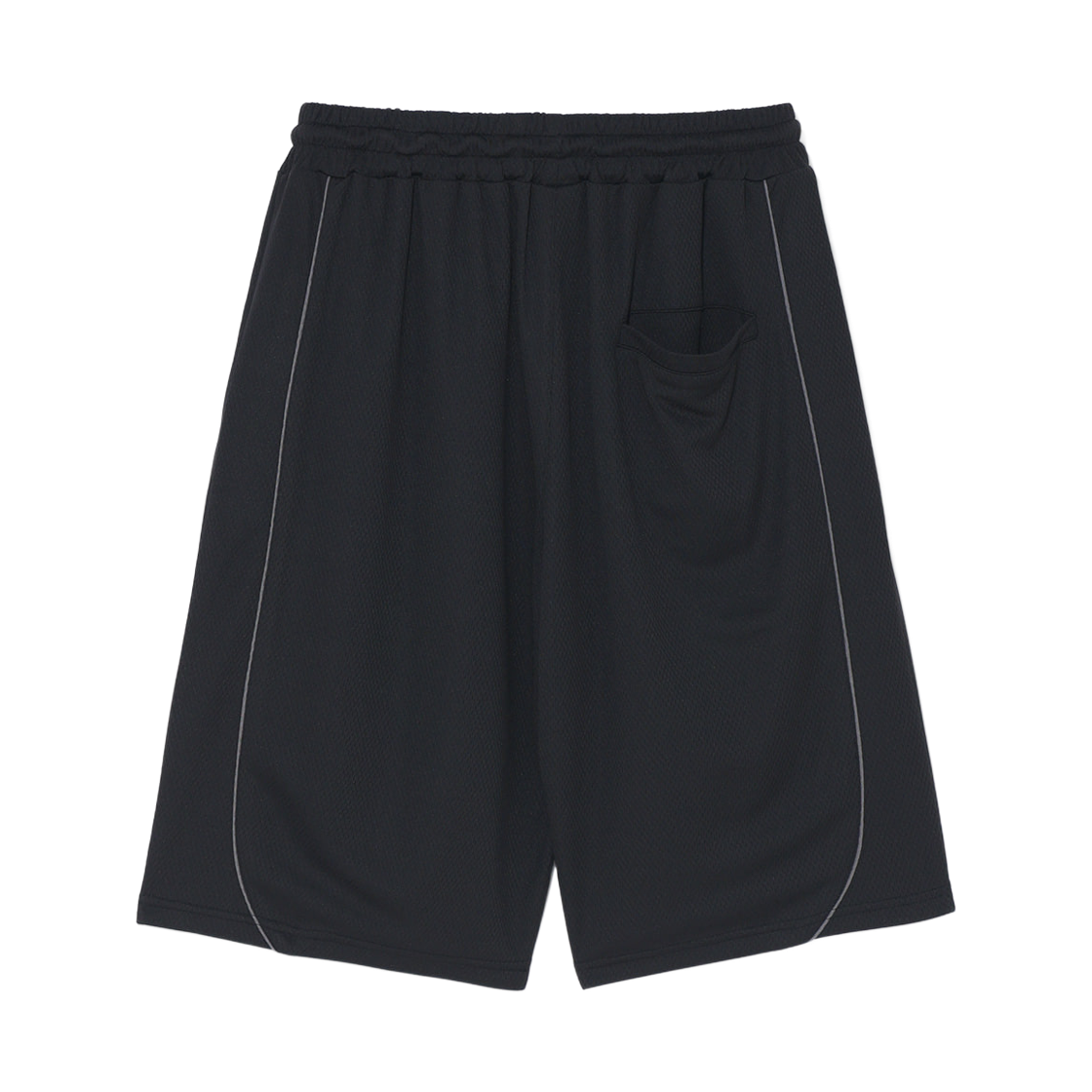 프리덤 에어메쉬 스플릿 버뮤다 쇼츠 블랙(FREEDOM Air Mesh Split Bermuda Shorts Black) - 2