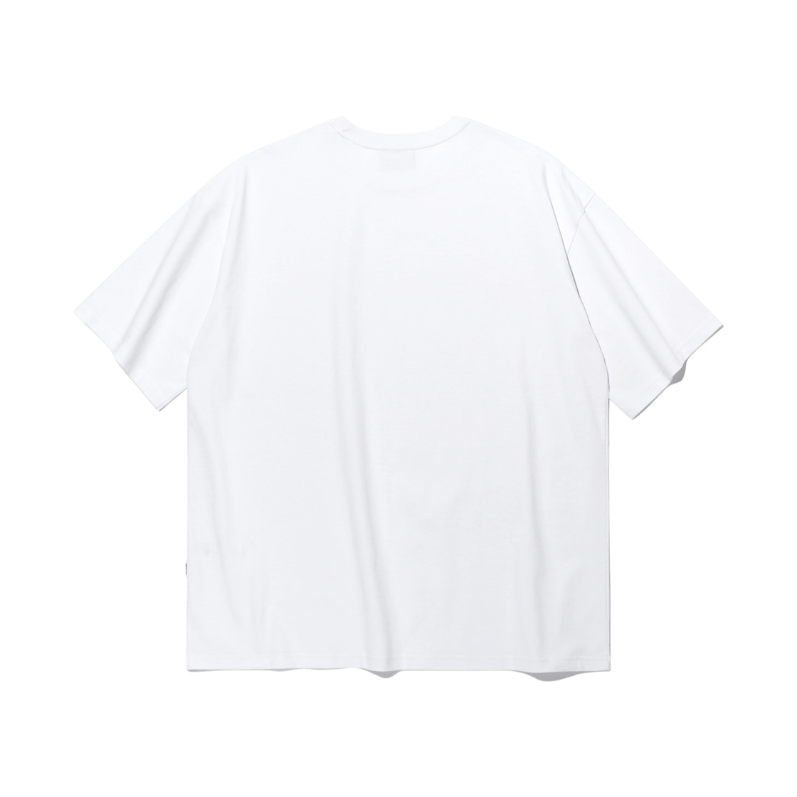 프리덤 무지 오버핏 티셔츠 화이트(FREEDOM Plain Overfit T-shirts White) - 2