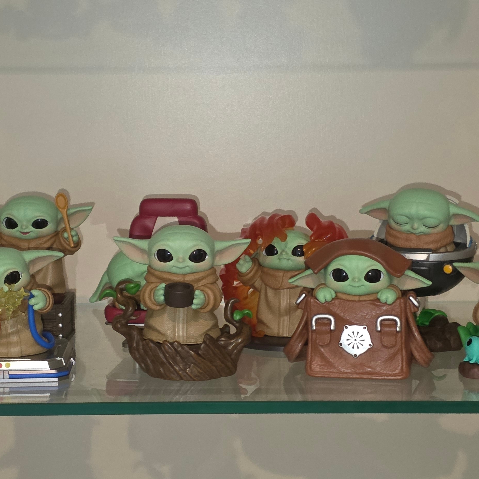 Pop Mart Star Wars Grogu Tiny But Mighty Series Figures Sealed Case (12 Blind Boxes) 착용 스타일