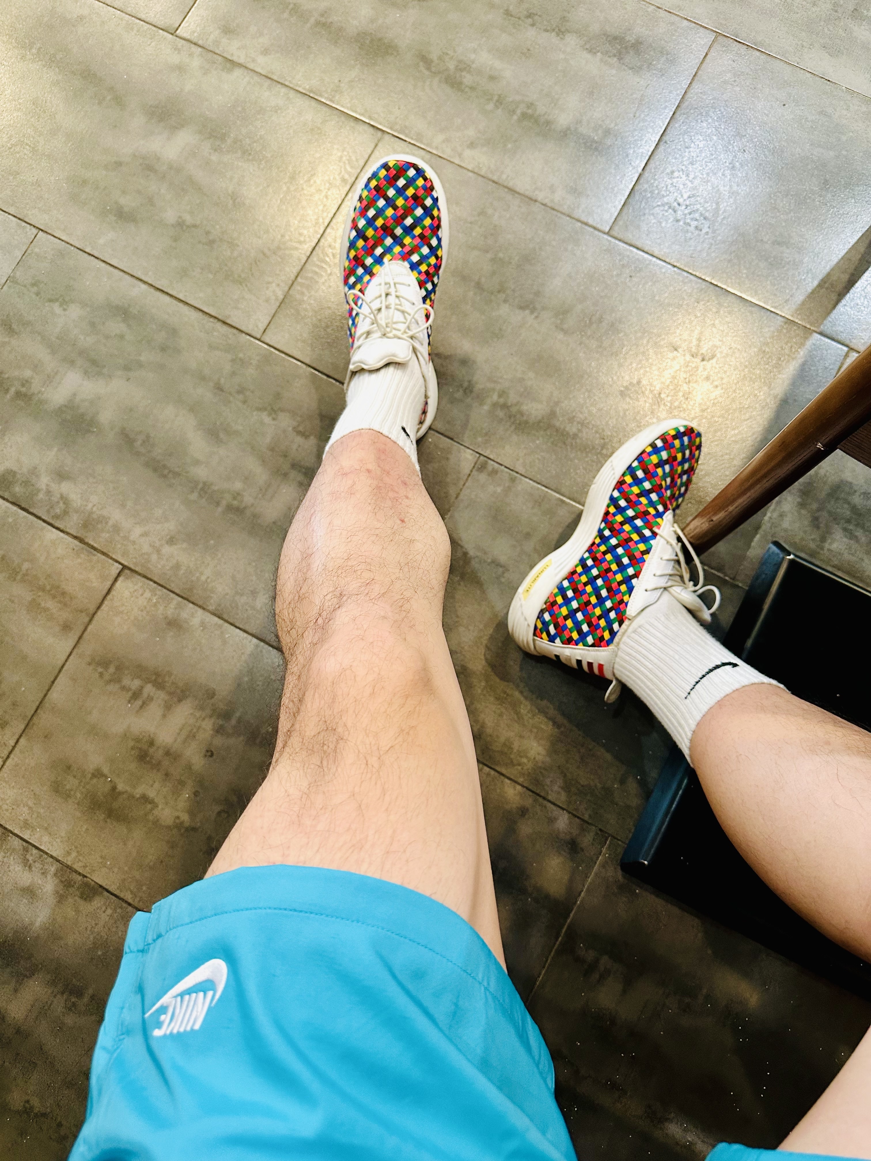 Nike Lunar Chukka Woven+ Multi-Color, Nike NSW Woven Lined Flow Shorts Dusty Cactus White - Asia 착용 스타일
