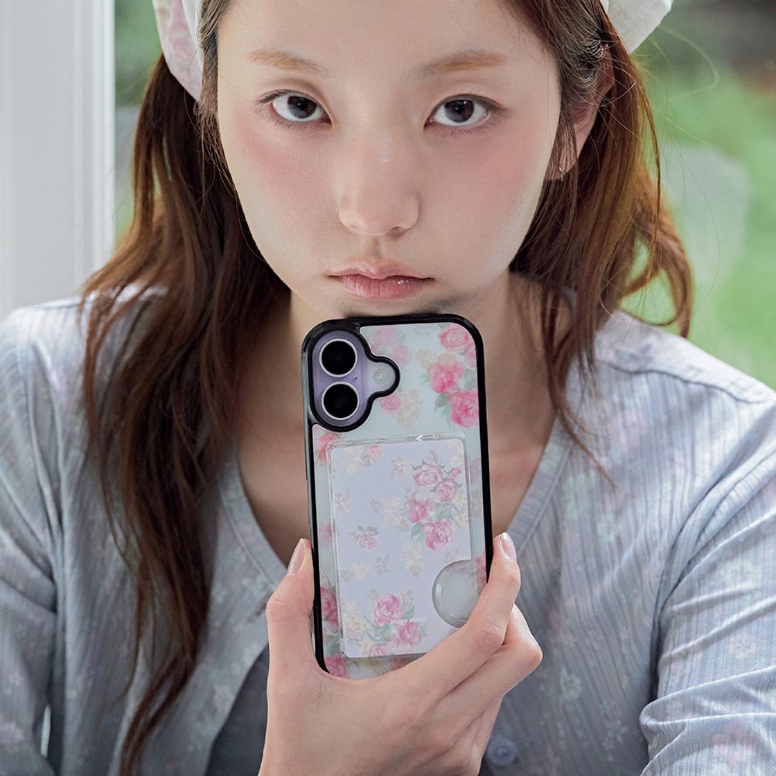 뮤즈무드 로즈 레터 맥세이프 카드 슬롯(Musemood Rose Letter MagSafe Card Slot) - 3