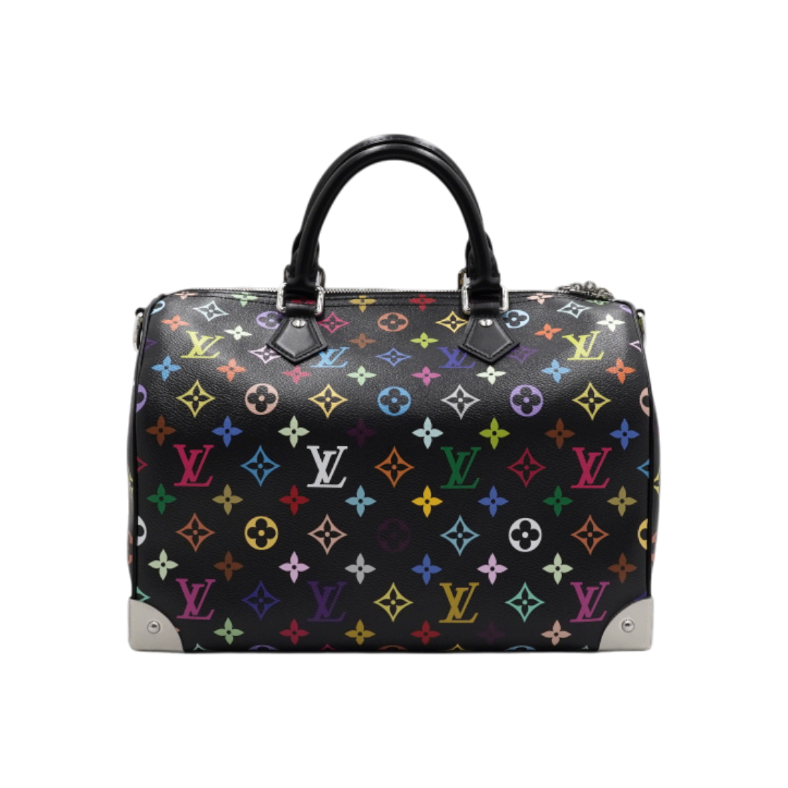 ITEUIQHH68VE Louis Vuitton Takashi Murakami Multi Monogram Speedy 30 Tote & Shoulder Bag