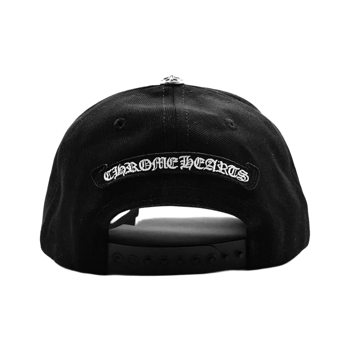 크롬하츠 스크롤 라벨 트러커햇 블랙(Chrome Hearts Scroll Label Trucker Hat Black) - 2