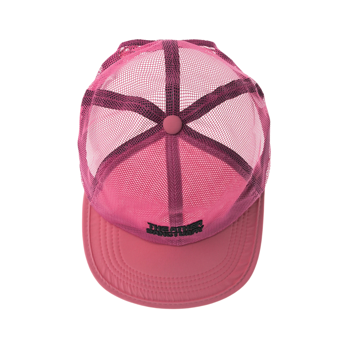 디아더생츄어리 오리진 볼륨 로고 메쉬캡 핑크(THE ATHER SANCTUARY Origin Volume Logo Mesh Cap Pink) - 2