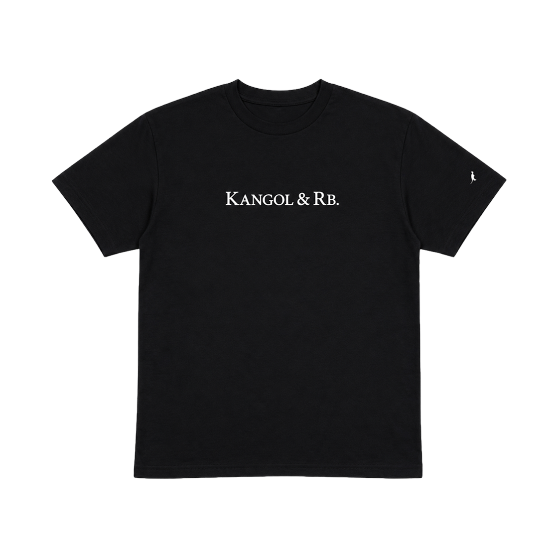 캉골 로고 숏슬리브 티셔츠 블랙(Kangol Logo Short Sleeve T-Shirt Black)