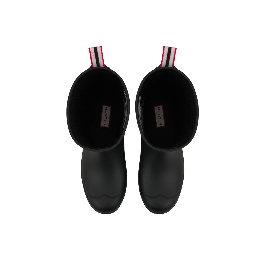(W) 헌터 오리지널 플레이 미드 부츠 블랙((W) Hunter Original Play Mid Boot Black) - 5