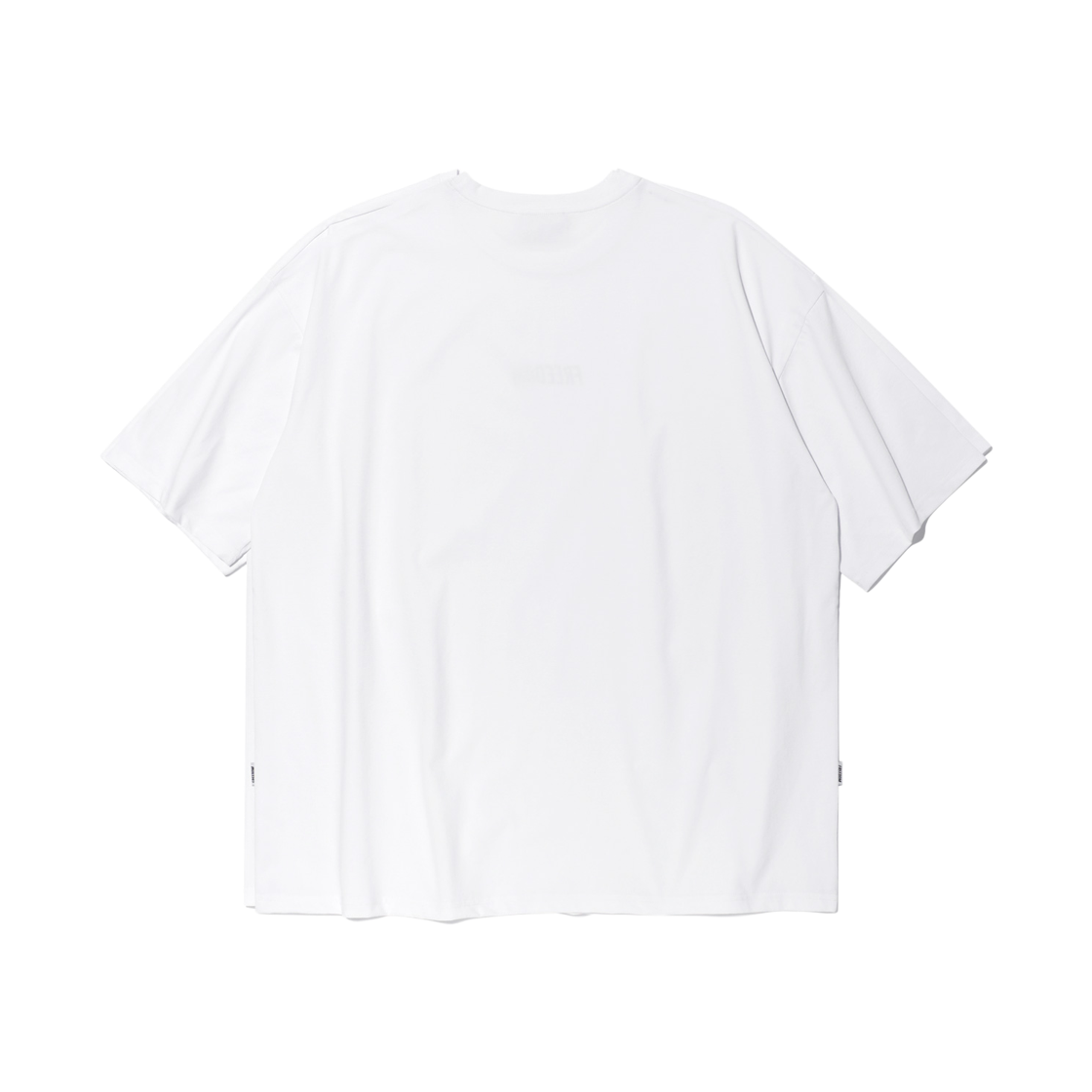프리덤 에센셜 오버핏 티셔츠 화이트(FREEDOM Essential Overfit T-Shirts White) - 2