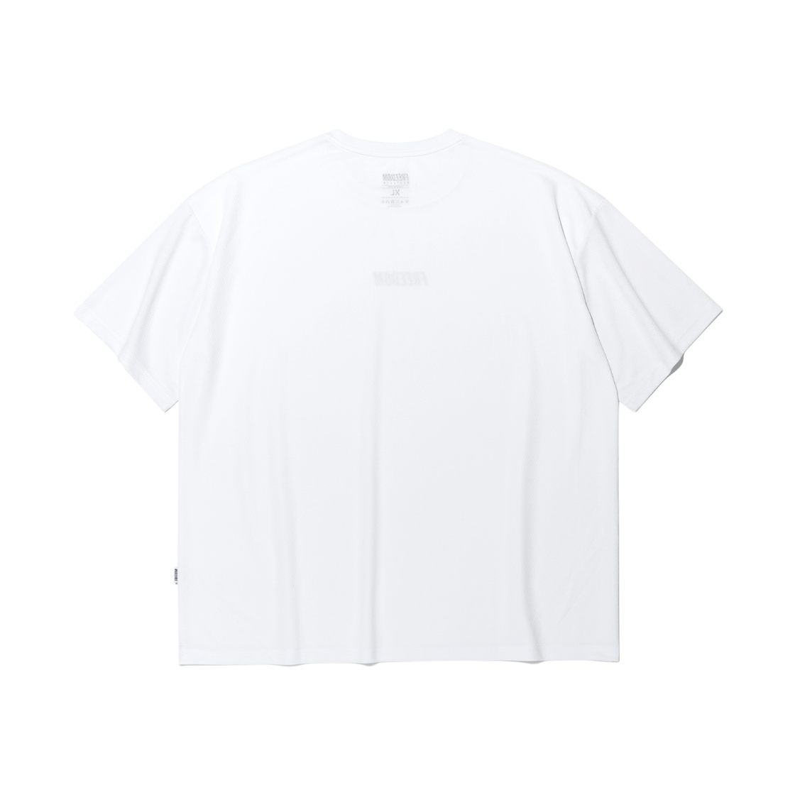 프리덤 에어메쉬 오버핏 티셔츠 화이트(FREEDOM Air Mesh Oversized T-shirt White) - 2