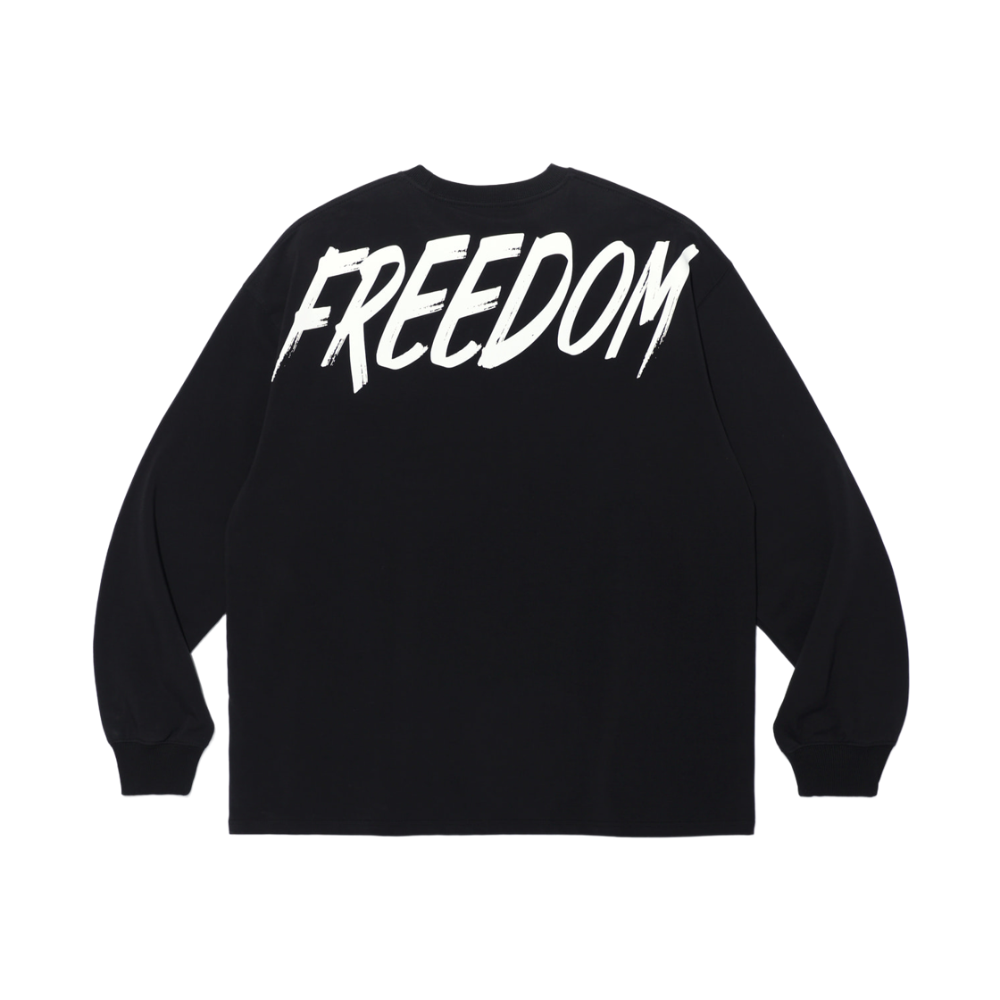 FD25LMLS0970BK FREEDOM Freedom Back Printing Long Sleeve Black
