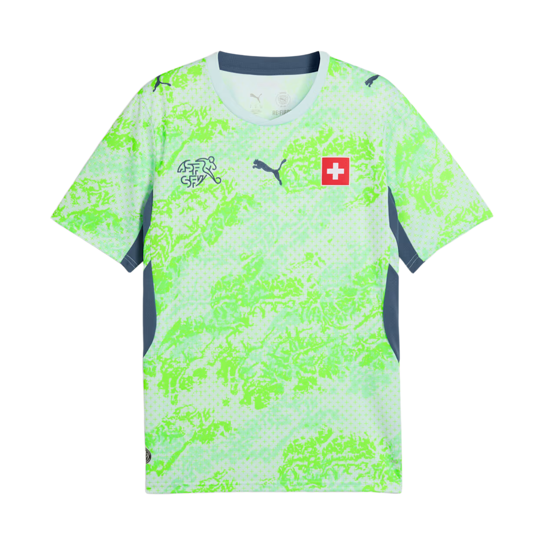 783225-02 Puma Switzerland 2026 Away Jersey Sea Glass Dark Indigo (Non Marking Ver.)
